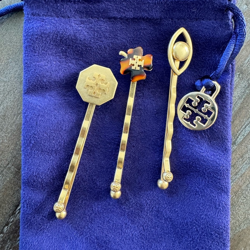 Tory Burch Hair Pins NWOT
